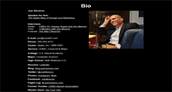 Desktop Screenshot of bio.joemoreno.com
