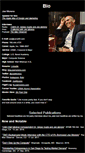 Mobile Screenshot of bio.joemoreno.com